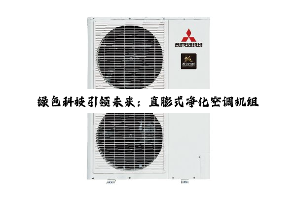 绿色科技引领未来：直膨式净化空调机组在环保节能领域的最新应用与趋势